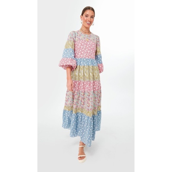 Hyacinth House Dresses & Skirts - Tuckernuck Hyacinth House Floral Multi Tier Long Dress Cottage Garden